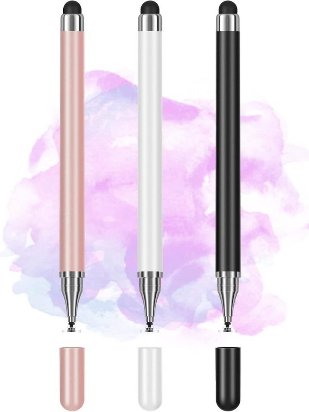3PCS Tablets Stylus Pen for All Touchscreen Devices with Precision Disc Tip
